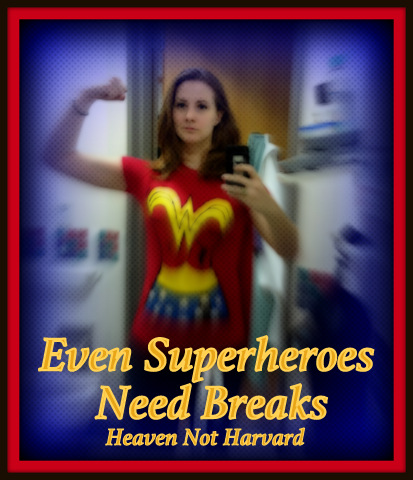 If being a mom is a superpower, this is our Wonder Woman, and I'm nominating her for the #BreakYouMake award from Chobani.
